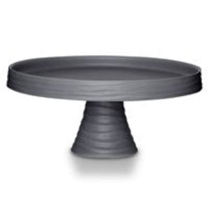 EETRITE Cake Stand Eetrite Ripple Cake Stand 23CM Grey ER0305 (6972182724697)