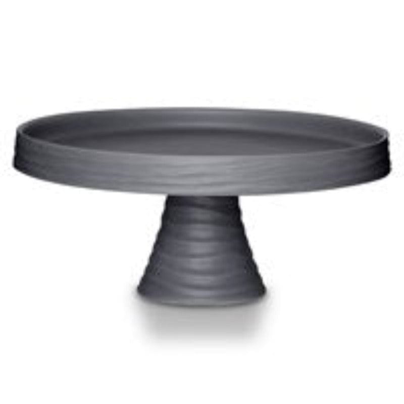 EETRITE Cake Stand Eetrite Ripple Cake Stand 23CM Grey ER0305 (6972182724697)