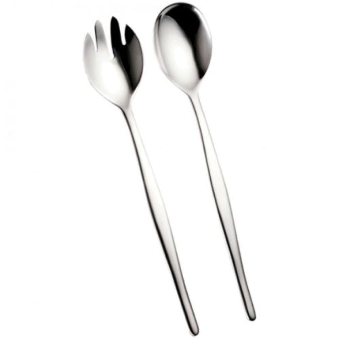EETRITE CUTLERY Eetrite Slimline 2 Piece Salad Extra Length Salad Server Set SL/1SALLG (7156230619225)