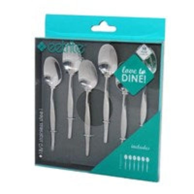 EETRITE CUTLERY Eetrite Slimline Teaspoon 6 Piece Set  SL08/6 (2061550518361)