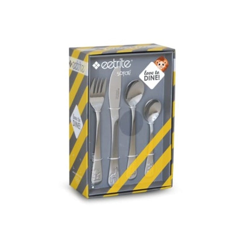 EETRITE CUTLERY Eetrite Stainless Steel Kids 4 Piece Cutlery Set KC1 (6987632771161)
