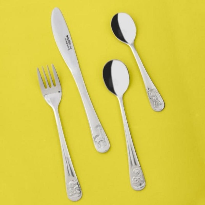 EETRITE CUTLERY Eetrite Stainless Steel Kids 4 Piece Cutlery Set KC1 (6987632771161)