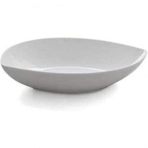 EETRITE Leaf Bowl Eetrite Just White Shallow Leaf Bowl, 28.5cm ER0262 (7155723665497)