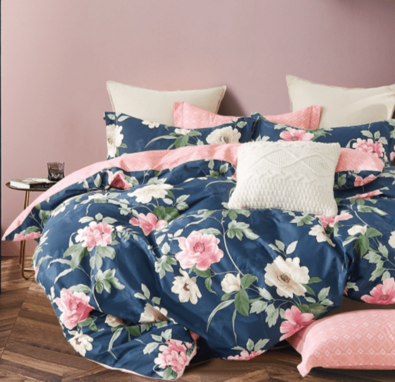 Egyptian Cotton Duvet Cover 3/4 Duvet Cover Set 200 Thread Count Cotton Printed Palermo Duvet Covers Set (6925079576665)