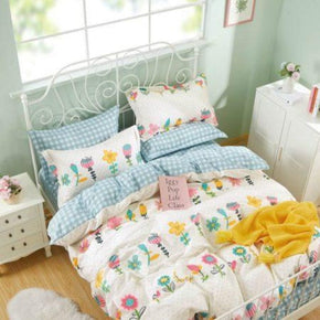 Egyptian Cotton Duvet Cover 3/4 Duvet Cover Set Cotton Kids Club Duvet Covers Set My Garden (6548239810649)