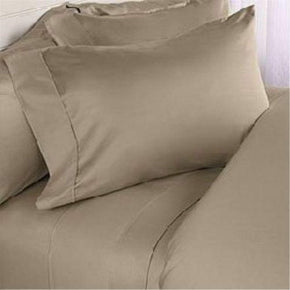 Egyptian Cotton Duvet Cover Double Duvet Cover Stone  100% Cotton 600 Thread Count / Stone Egyptian Cotton 600 Thread Count  Duvet Cover Set Stone (6555119059033)