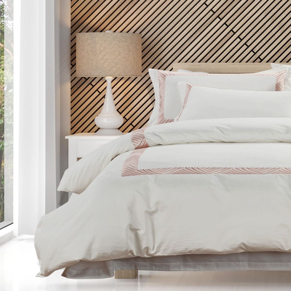 Egyptian Cotton Duvet Cover Egyptian Cotton 400 Thread Count Merci Cream Duvet Cover Set (6708524449881)