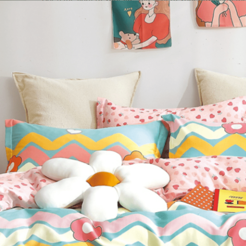 Egyptian Cotton Duvet Cover Kids Club Deisy Duvet Covers Set (6925121781849)