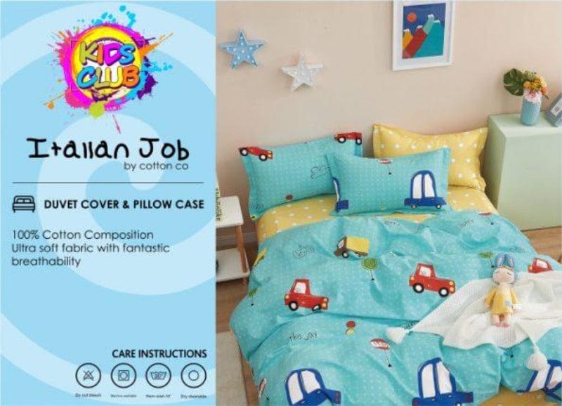 Egyptian Cotton Duvet Cover Kids Club Italian Job Duvet Covers Set (6548249772121)