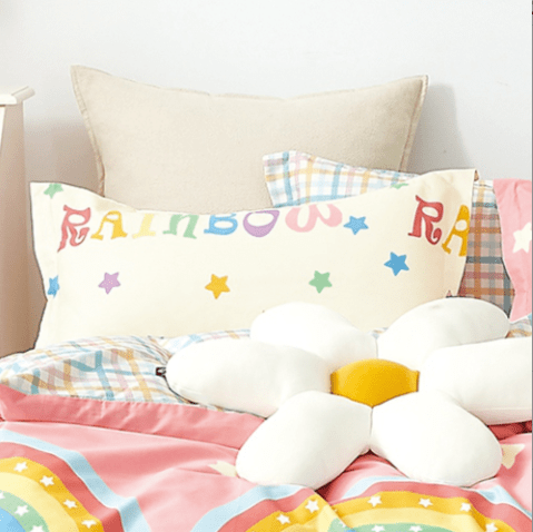 Egyptian Cotton Duvet Cover Kids Club Rainbow Duvet Covers Set (6925088784473)