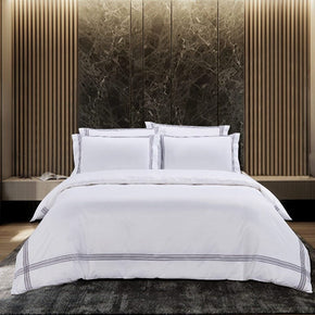 Egyptian Cotton Duvet Cover Queen Egyptian Cotton 400 Thread Count Giorgio White Duvet Cover Set (6708543815769)