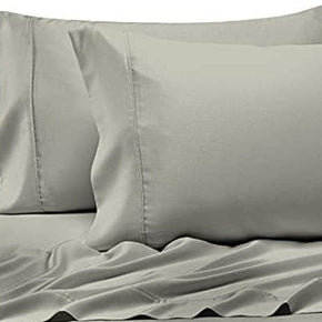 Egyptian Cotton pillowcase Egyptian Cotton Pillowcase Set Silver 400 Thread Count (4712386134105)