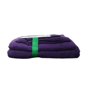 Egyptian Cotton TOWEL Fine Egyptian Cotton Towels Set 5 Piece Purple (7226155958361)