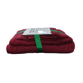 Egyptian Cotton TOWEL Fine Egyptian Cotton Towels Set 5 Piece Wine (7226150879321)