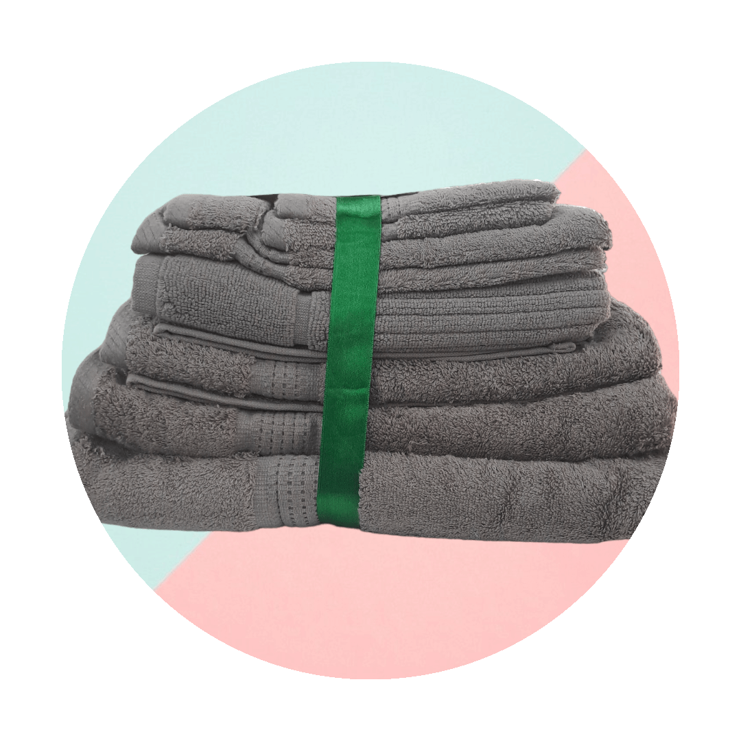 Egyptian Cotton TOWEL Fine Egyptian Cotton Towels Set 8 Piece Truffle (7222494724185)