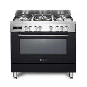 Elba Gas Stove ELBA 5 PLATE GAS + ELECTRIC STOVE 90CM  9S4EX937NB (7202484256857)