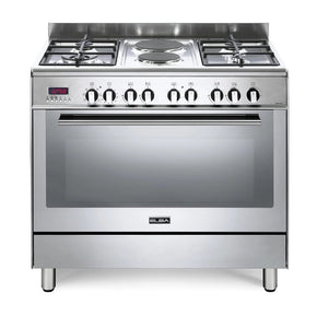 Elba Promotions Elba 90cm 4 gas 2 Electric Stainless Steel Fusion Gas Stove 01/9FX737 (2085733335129)