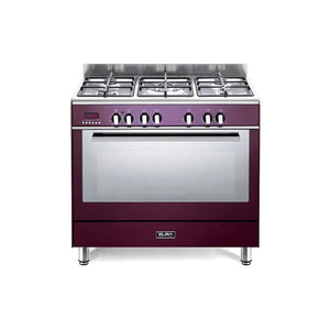 Elba Promotions Elba 90cm Red Gas Stove  Electric Oven 01/9FX827R (2061760725081)