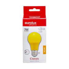EUROLUX Eurolux Bulb Led Coloured G433YLL YELLOW (7256380571737)
