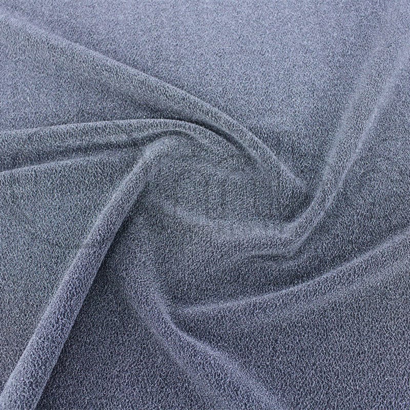 EVENING WEAR Dress Fabrics Silver Disco Inferno Glitter Fabric 140cm (7263406260313)