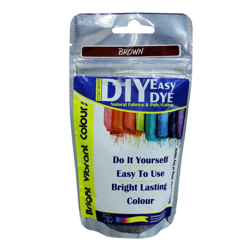FABRIC DYE Habby Brown Diy Easy Natural Fabric And Poly/Cotton Dye (6561894596697)