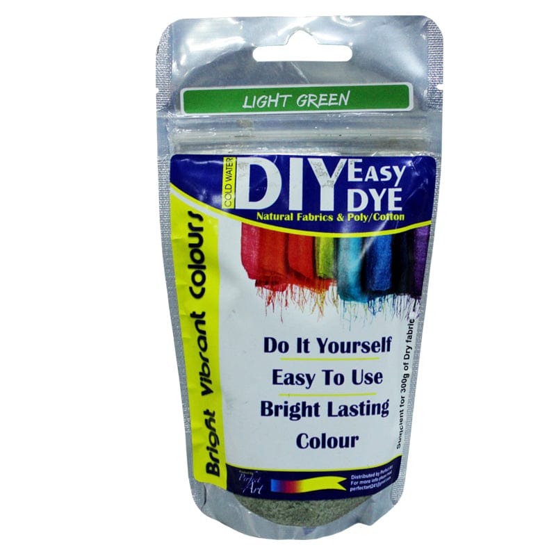 FABRIC DYE Habby Light Green Diy Easy Natural Fabric And Poly/Cotton Dye (6561894596697)