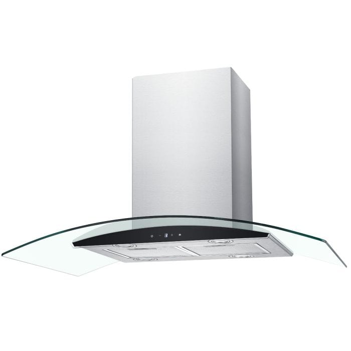 Falco Falco 120cm Island Curved Glass Extractor - AR-120-809 FALCO (7284260372569)