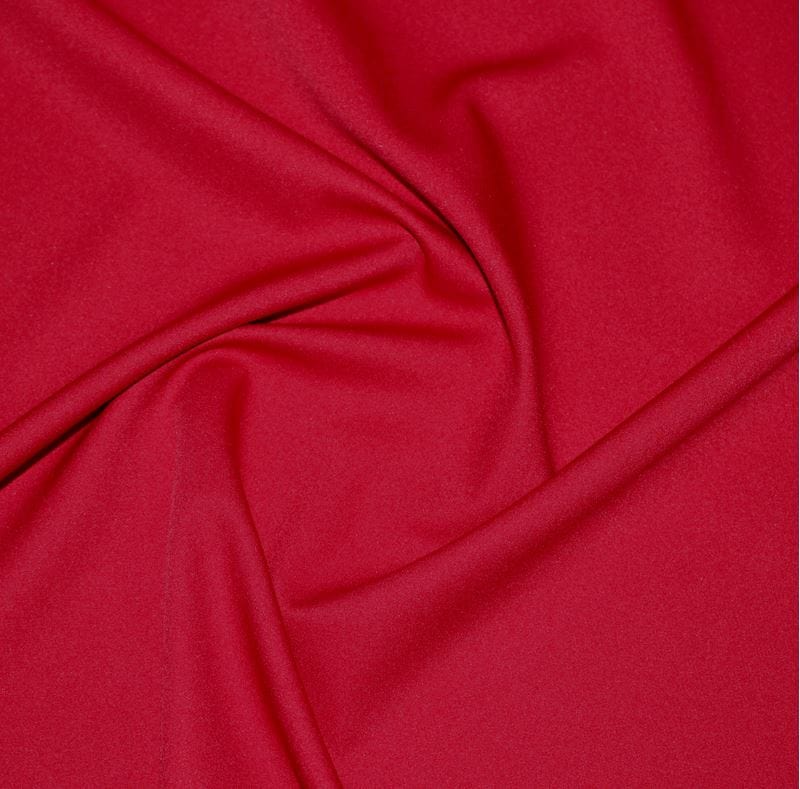 FASHION FABRIC Dress Fabrics Ox Blood Barbie Fabric 150 cm (6549130149977)