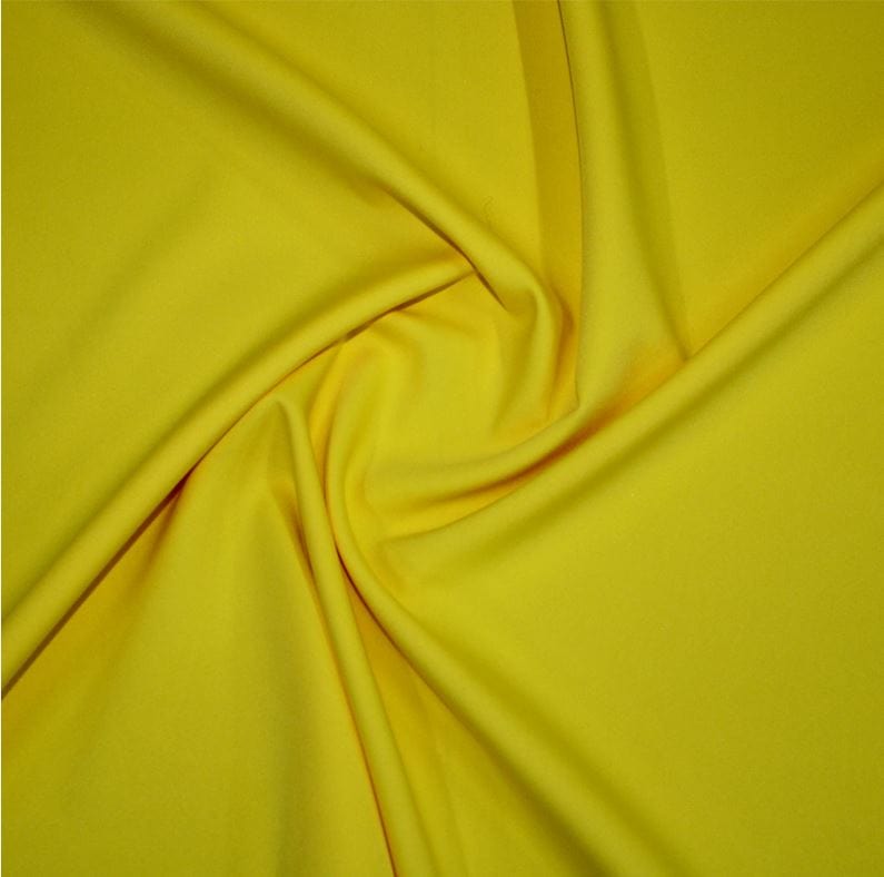 FASHION FABRIC Dress Fabrics Yellow Barbie Fabric 150 cm (6549130149977)