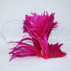 FEATHERS Habby Cerise Pink Feather Trimming XL (7263457443929)