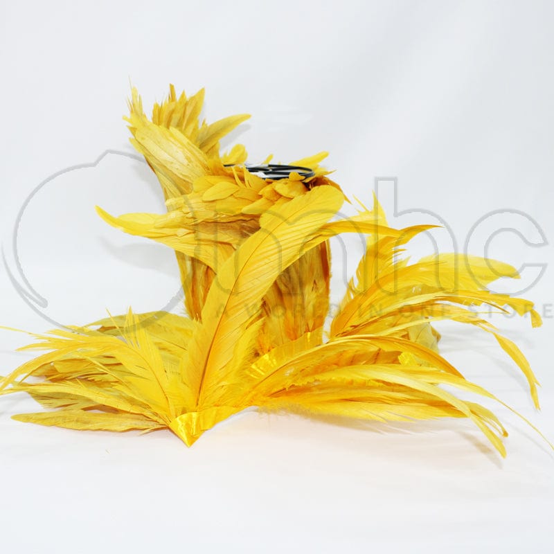 FEATHERS Habby Yellow Feather Trimming XL (7263457443929)