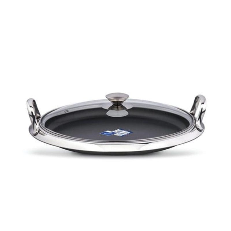 FIG FRYING PAN Fig  Woks Stainless Steel  Non-Stick Pan 30cm (4699845394521)