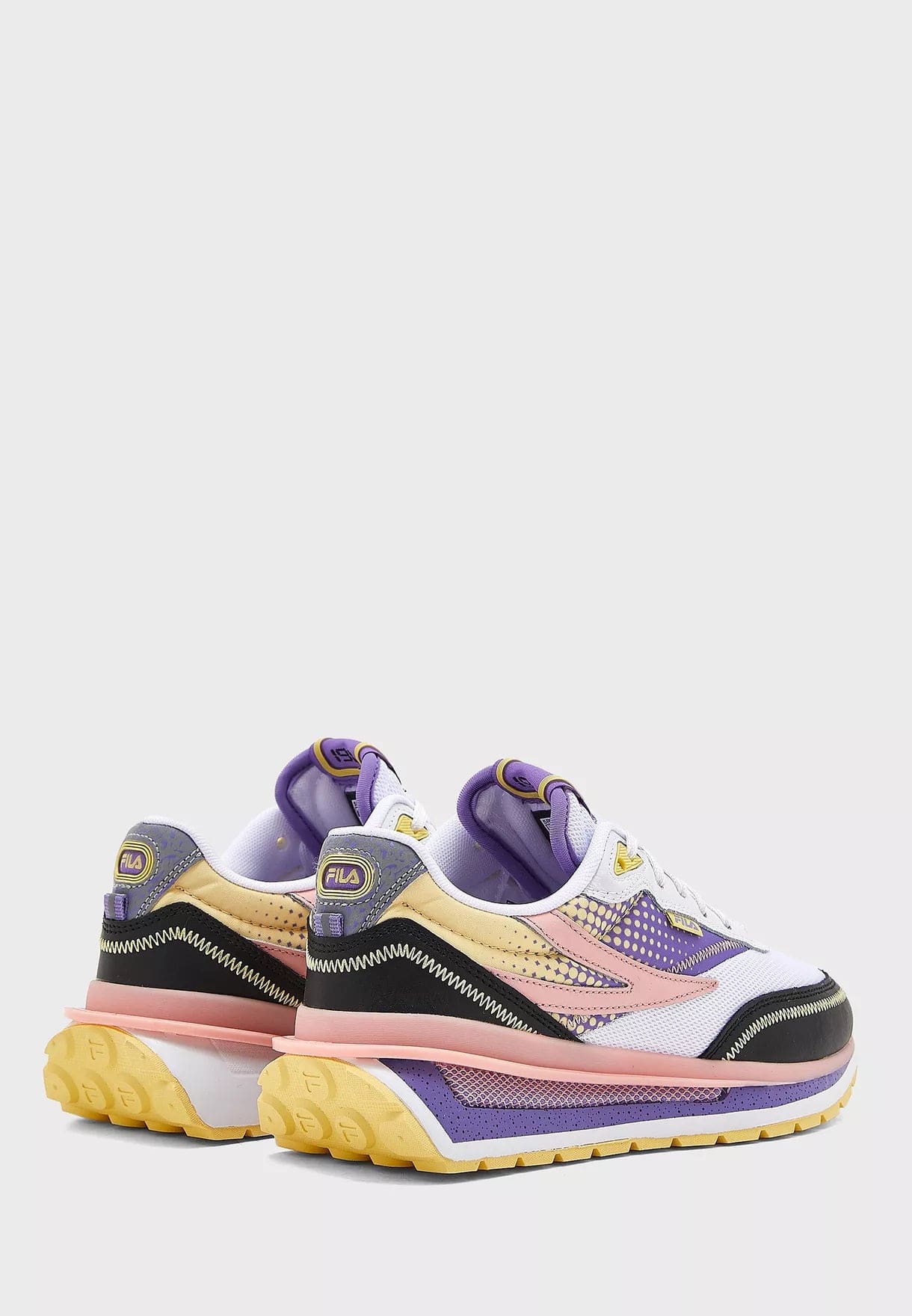 Fila LADIES SNEAKER Fila Renno Ladies Sneakers White/Black/Aster Purple (7171207168089)