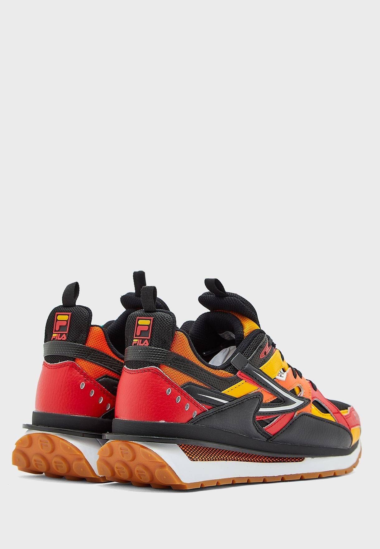 Fila Sneakers Fila Mens Sneaker Sandenal Black/FilaRed/Gold Fusion (7171202449497)