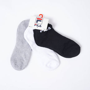 fila socks FILA Stallone 3 Pack Ankle Socks (4753011638361)