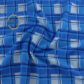 FLANNEL Dress Forms Printed Fannel Fabric Blue 110cm (7062464888921)