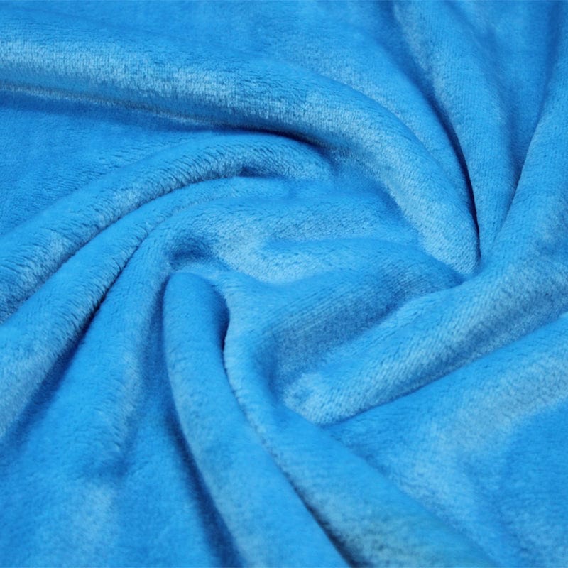 Fleece Dress Fabrics Turquoise Mongolian Fleece Fabric 150 cm (6565831934041)