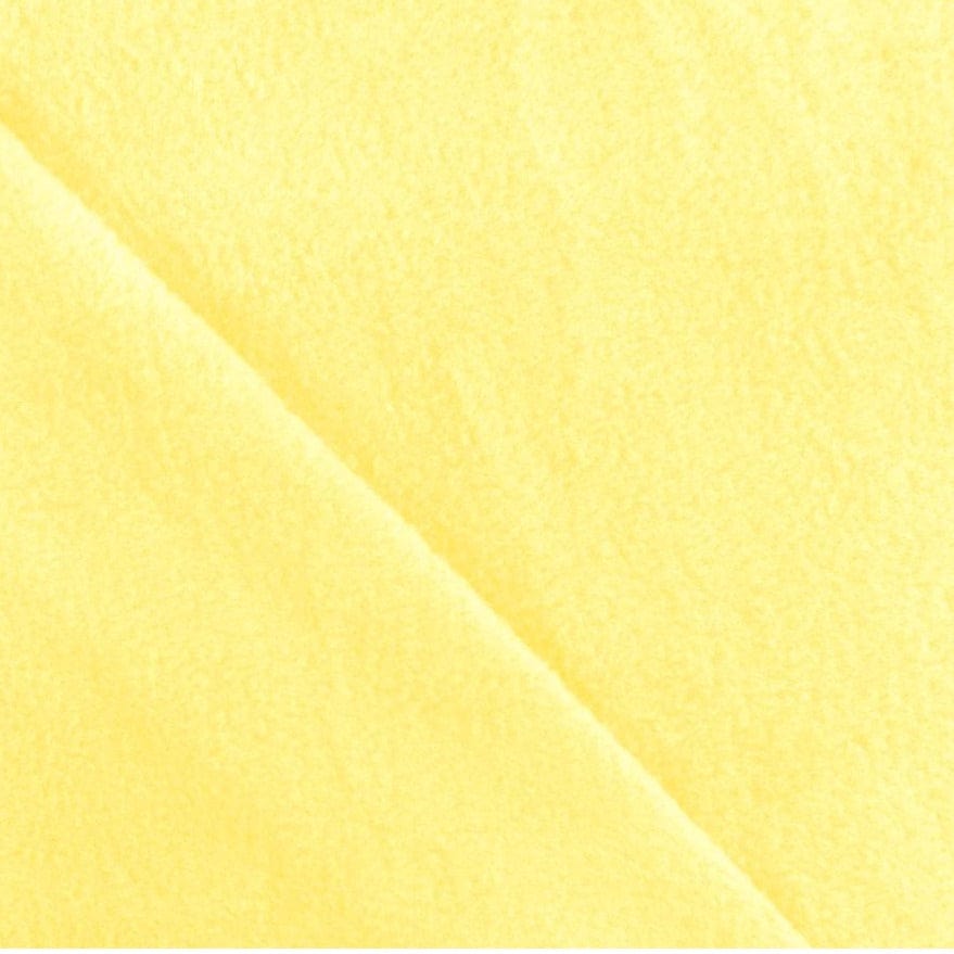Fleece fabric Lemon 150 cm Plain Polar Fleece 150CM Fabric (2061699481689)