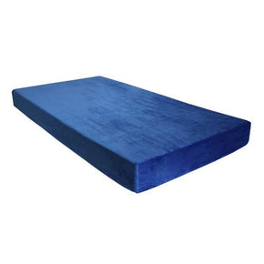 foam mattress Bedroom & Bathroom 760X200mm Crib Bed Foam Mattress High Density Blue (2061757218905)
