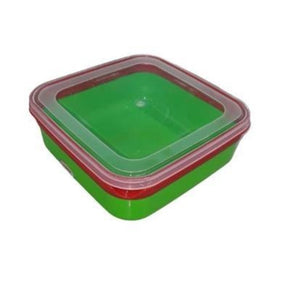 FORMOSA LUNCH BOX Formosa Food Saver Square 2 Tone 1.4 Liter (6536142454873)