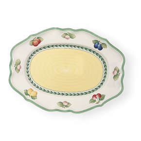 French Garden Platter French Garden Fleurence Oval Platter 44cm VB1022812910 (2061592264793)