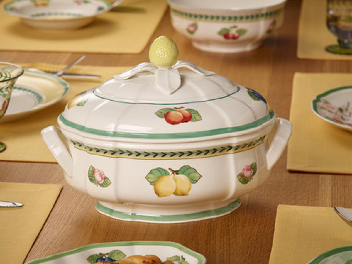 French Garden Platter French Garden Fleurence Oval Soup Tureen 2.5L VB1022812360 (7265567015001)