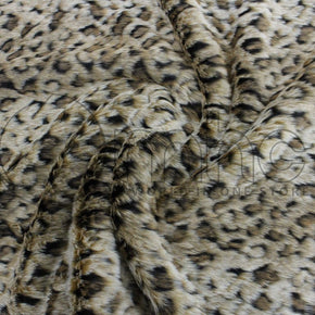 FUR Dress Forms Fur Fabric Leopard 150cm (7076058693721)