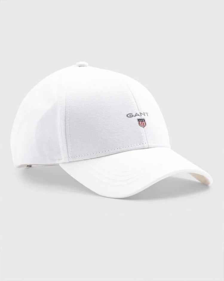Gant Gant High Cotton Twill Cap White (7138780414041)