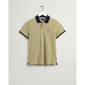 Gant Golf T Shirt S Gant Oxford Pique Yellow (7138839625817)