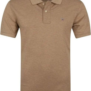 Gant Golf T Shirt S Gant Pique golfer Khaki (7133410918489)