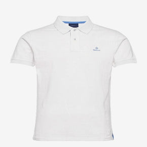 Gant Golfer M Gant Contrast Collar Rugger White (6735563259993)