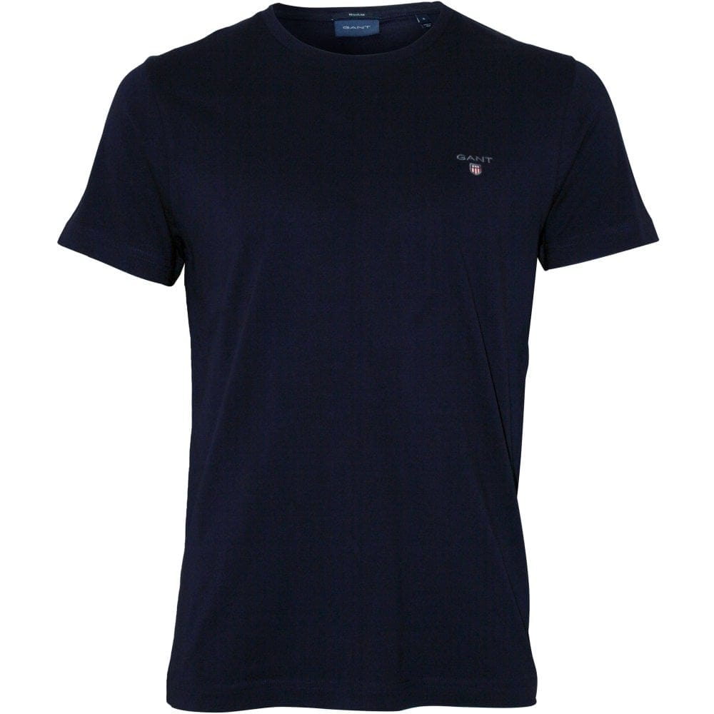 Gant Original T Shirt Dark Blue for Sale ️ Lowest Price Guaranteed