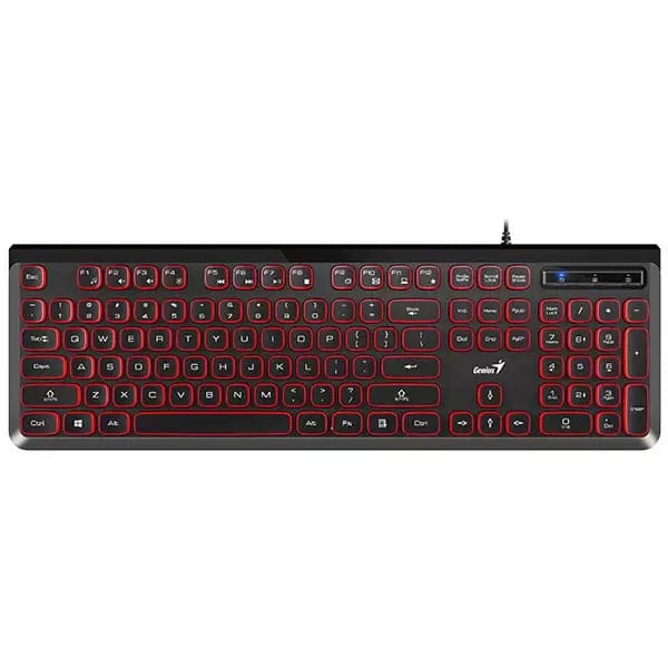 Genius Keyboards Genius Slimstar C260 Black Keyboard (7149932511321)