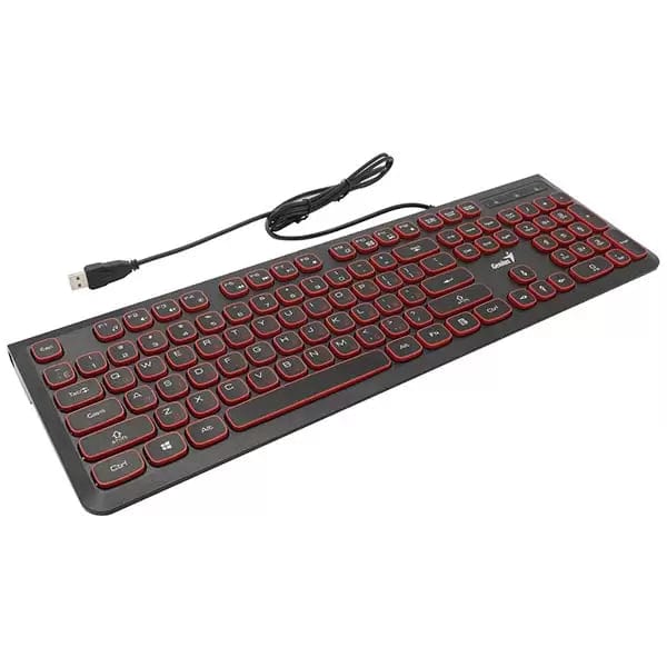 Genius Keyboards Genius Slimstar C260 Black Keyboard (7149932511321)